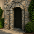 VerdeVista Round Portico – Arched Steel Frame for Climbing Plants