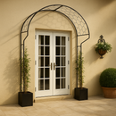 VerdeVista Round Portico – Arched Steel Frame for Climbing Plants