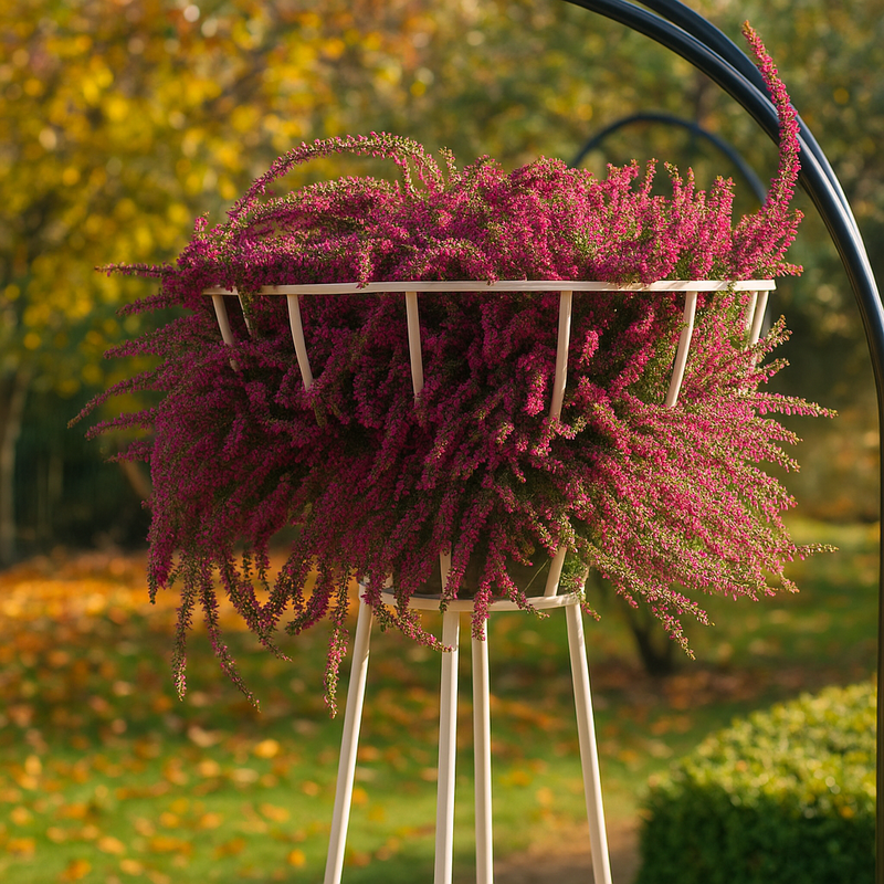 VerdeVista Basket Garden Obelisk – Wrought Iron Plant Support