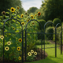 Verdivine Monet Garden Screen – Elegant Curved Top Design