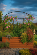 VerdeVista Fencing Screen – Monet Design, Steel Garden Panel