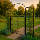 VerdeVista Fencing Screen – Monet Design, Steel Garden Panel