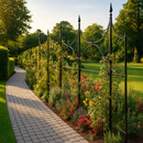 Verdanta Byzantine Garden Screen – Elegant Arched Trellis