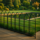 VerdantEdge Gothic Lawn Edging – Steel, 1.2m, Rust-Resistant