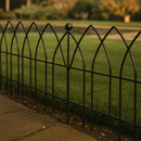 VerdantEdge Gothic Lawn Edging – Steel, 1.2m, Rust-Resistant