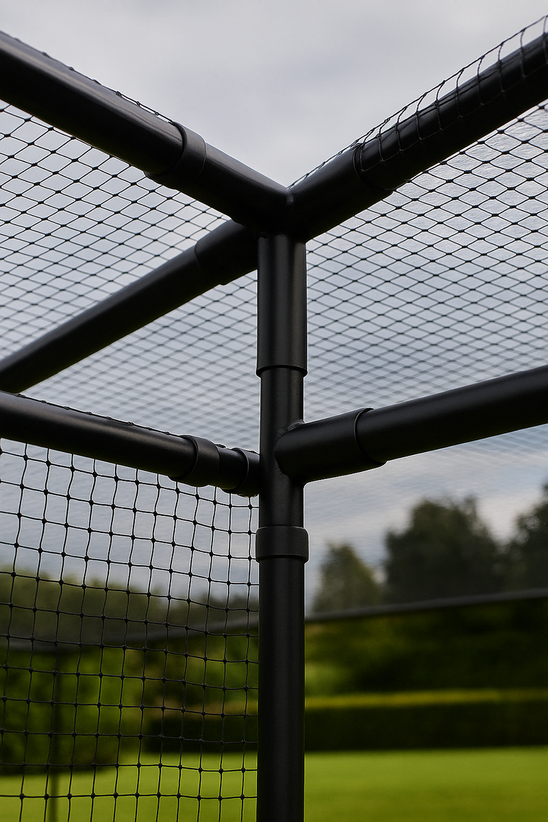 VerdantEdge Walk-In Fruit Cage – Galvanised Steel, 2m+ Tall