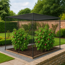 VerdantEdge Aluminium Fruit Cage – Walk-In, Rust-Free Frame