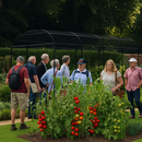 Verda | Long Narrow Fruit Cage with Zip Net Access