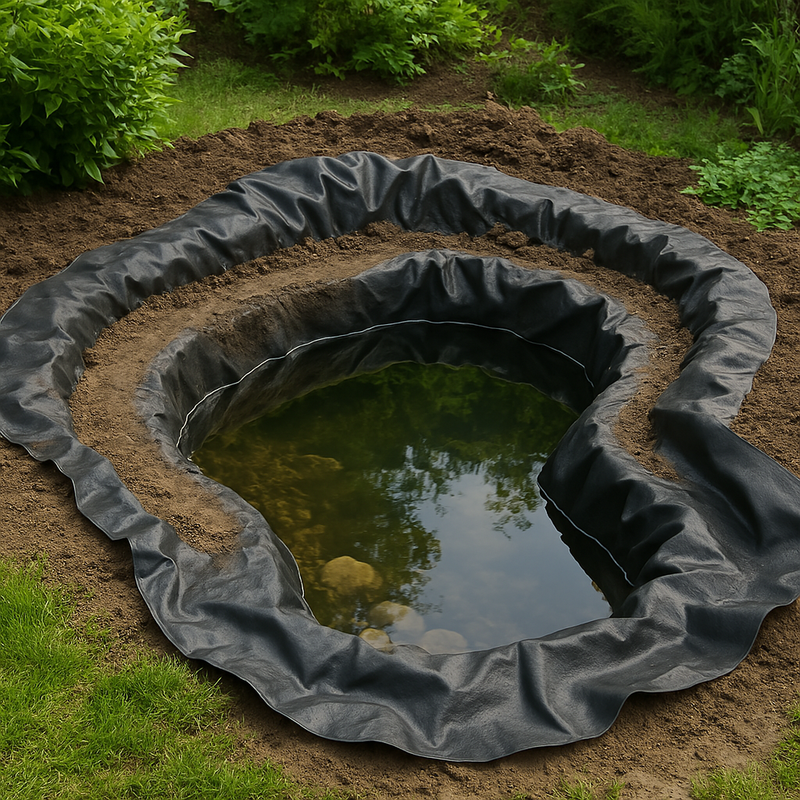 Industrial Heavy Duty Pond Liners With Free Underlay And Lifetime Guarantee