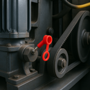 Red LDPE Grease Nipple Caps – 9.3mm Length (50Pcs)