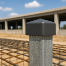 Square PVC Caps For Sealing – 15 Pack