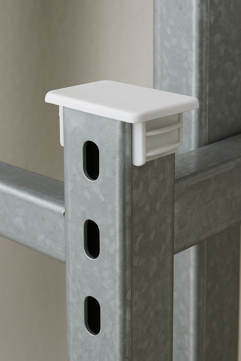 Square Unistrut End Caps – Perfect Fit (60Pcs)