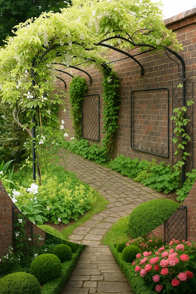 Verdure Monet Wall Pergola – Elegant Wall-Mounted Design