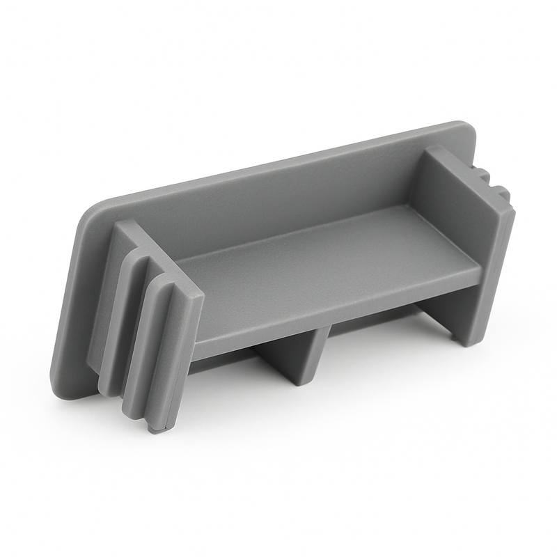 Rectangular Unistrut End Caps For Strut Channels (60Pcs)