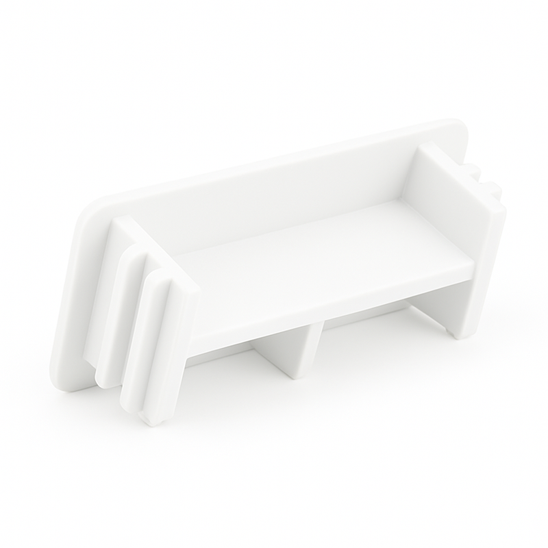 Rectangular Unistrut End Caps For Strut Channels (60Pcs)