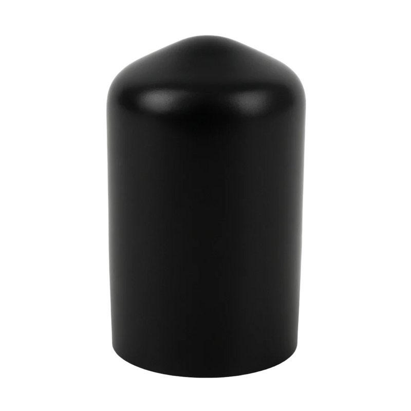 PVC Black Stud Caps For Protection – 10 Pcs