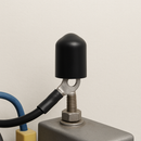 PVC Black Stud Caps For Protection – 10 Pcs