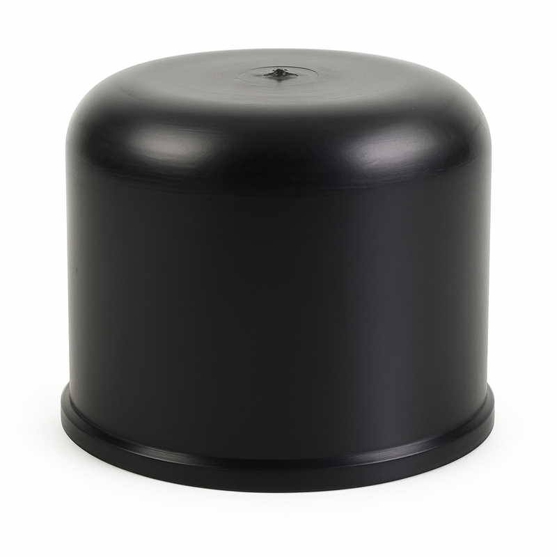 Black LDPE Thread Protection Nut Caps