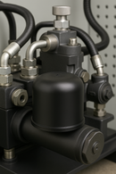 Black LDPE Thread Protection Nut Caps