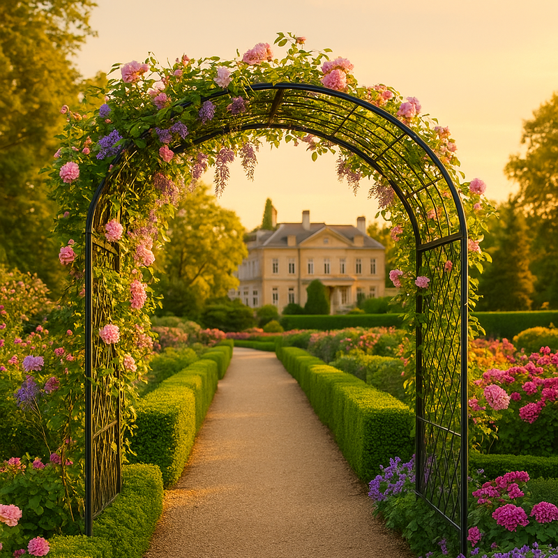 Verdura Monet Pergola – Elegant Lattice Design