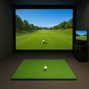 Premium Artificial Grass Golf Mat With Shock-Absorbing Base