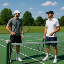 High-Density Standard Tennis Court Surround Mesh - 2m x 18.25m