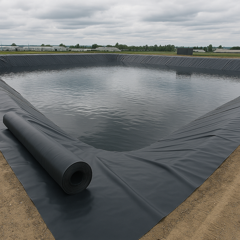 High-Quality 200gsm LDPE Pond Liner 0.35mm Flexible, UV & Puncture Resistant 25-Year Guarantee