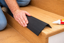 RGPD Non-Slip Rubber Stair Edge Trim – 900mm Black PVC Angle Nosing for Step ... - Nosings - Additional View