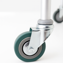 High Quality Bolt Hole Green Budget Castors For Machinery Wheels - 5 Pack