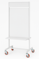 Red PU Industrial Castors – Ultra-Durable | Perfect For Heavy Loads!