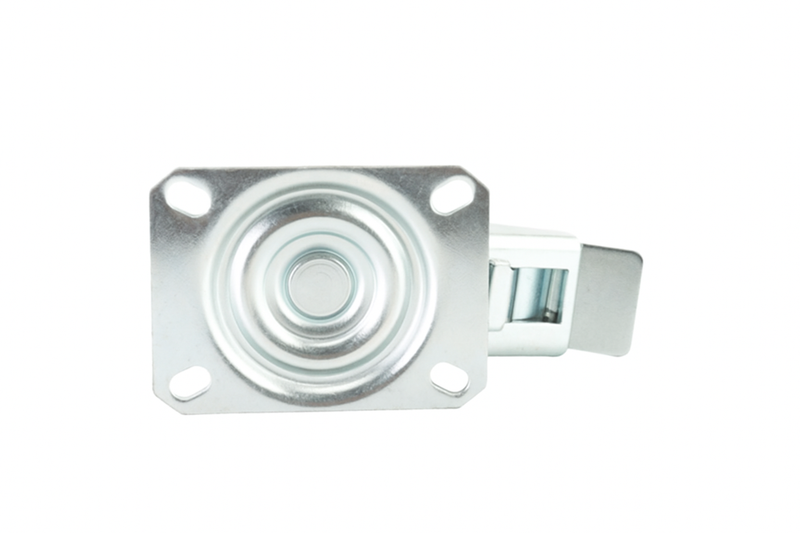 Braked PU Industrial Castors – High Load Capacity & Smooth Mobility!