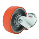 Red PU Industrial Castors – Ultra-Durable | Perfect For Heavy Loads!