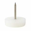 Plastic Nail-On Feet For Furniture Support And Floor Protection - Pack of 15