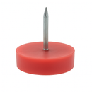 Plastic Nail-On Feet For Furniture Support And Floor Protection - Pack of 15