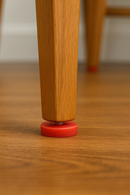 Plastic Nail-On Feet For Furniture Support And Floor Protection - Pack of 15