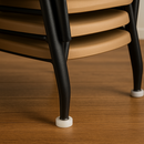 Plastic Nail-On Feet For Furniture Support And Floor Protection - Pack of 15