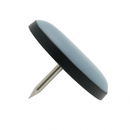 Nail-On Teflon Glides For Long-Lasting Furniture Stability - Pack of 25