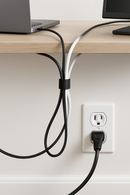 Velcro Cable Ties – Black Flexible & Strong Cable Management