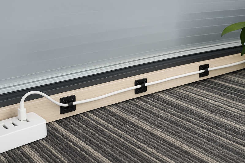 Self Adhesive Cable Tie Mounts – Indoor/Outdoor Use