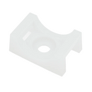 Saddle Cable Tie Mounts Perfect For Tubing or Piping - 50 Pcs