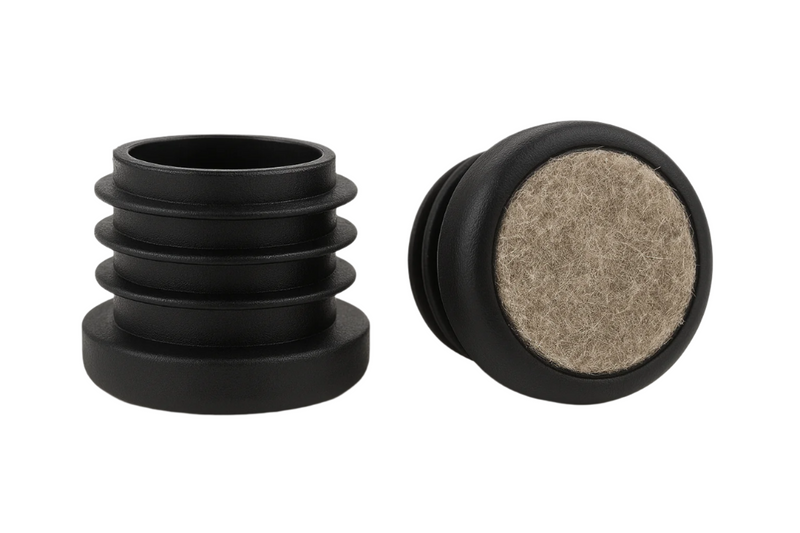 Nylon Felt Glides For Tubes – Protect Floors & Surfaces - 25 Pack