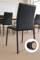 Nylon Felt Glides For Tubes – Protect Floors & Surfaces - 25 Pack