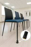 Tilting Felt Glides For Tubes – Adjustable & Protective (6 Pack)