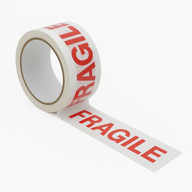 Fragile Tape For Sealing & Repairing – 5 Pack Polypropylene