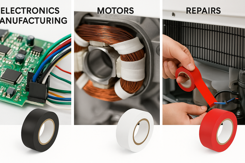 PVC Electrical Insulation Tape For Safe Wiring