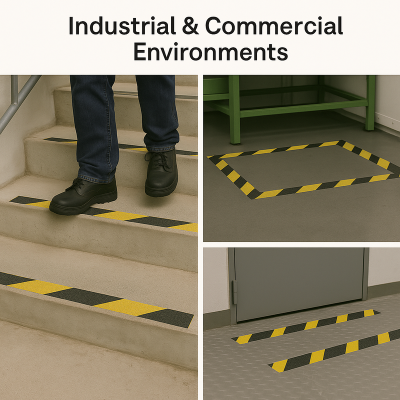 PVC Anti Slip Tape For Secure Walking Areas - 2Pack
