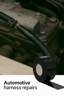 Self Amalgamating PVC Black Tape For Cable Protection (5Pcs)