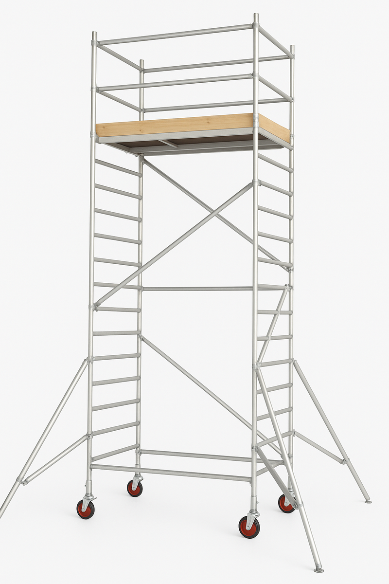 Female Fitting Scaffold Castor For Heavy-Duty Applications