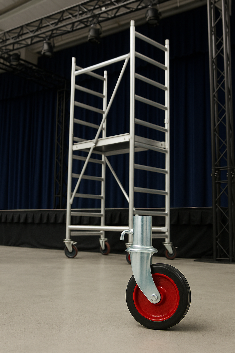 Female Fitting Scaffold Castor For Heavy-Duty Applications