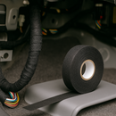 Fleece Tape Black Polyester For Electrical Applications - 2Pcs